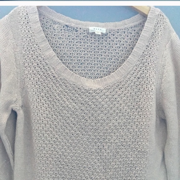 Soft Joie Maven Mesh Sweater in Beige - Picture 4 of 7
